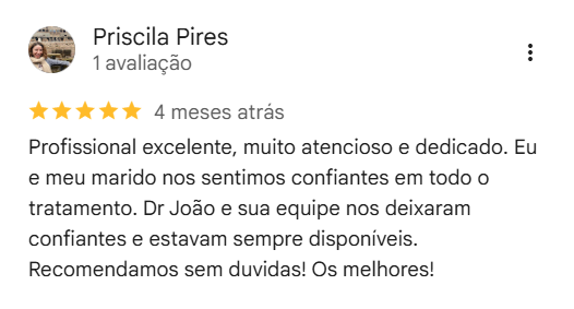 Depoimento Google Dr. João Victor Ribeiro